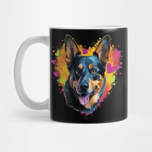 Australian Cattle Dog Valentine Day Mug